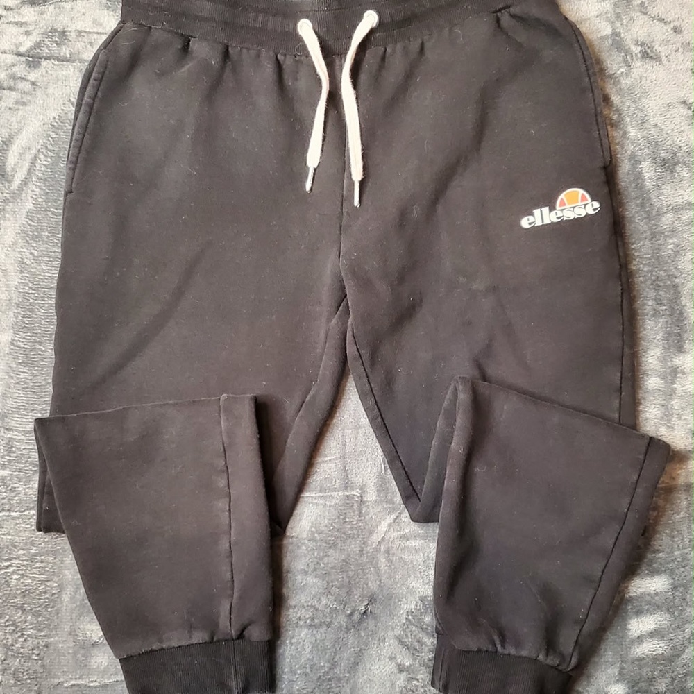 Ellesse Ovest Jog Pants Joggers Black Men's Size L